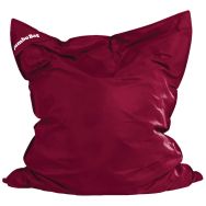 Coussin Jumbo Velvet bordeaux