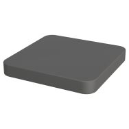 Coussin d'assise gradin gris