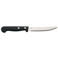 Couteau à steak en inox avec une lame microdentée 21,5 cm