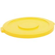 Couvercle collecteur Brute rond 121,1L jaune