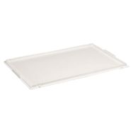 Couvercle pour bac gerbable norme Europe, 60x40 cm