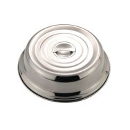 Couvre-Assiette inox ø26 cm gris