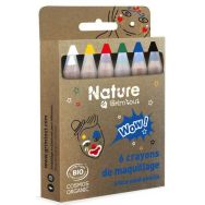 Crayons bio x6 WOW! Nature by Grim'tout