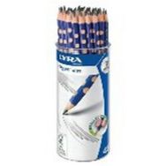 Crayons graphite Lyra Groove Slim triangulaire (Pot de 48)