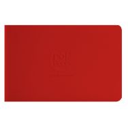 CroK'BooK piqué 17x11 24 feuilles 90g Rouge I