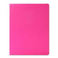 CroK'BooK piqué 17x22 24 feuilles 90g portrait fuchsia