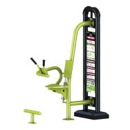 Crunch machine à piston pour parcours sportif Freetness
