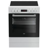 Cuisinière vitrocéramique - FBE67300WCS - Largeur 60 cm - Beko