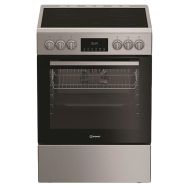 Cuisinière vitrocéramique I6V5LCX - Largeur 60 cm - Indesit