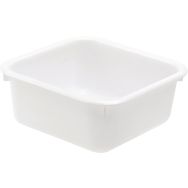 Cuvette carrée 7 L - blanc