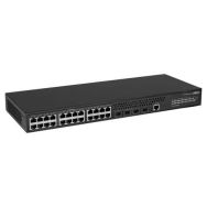 DC Networking géré 24 ports Gigabit avec 4 uplinks