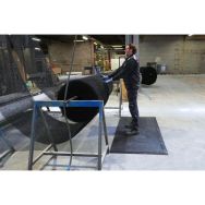 Dalle antifatigue M1 zone sèche noire REBOURNE