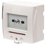 Déclencheur manuel 1 contact NO/NF capot protection