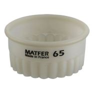 Découpoir rond cannelé Exoglass® - Matfer