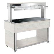 Desserte dessus chauffant TRADITION BROWNTR-BROWN+3B