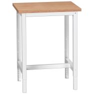 Desserte sans caisson L:700xP:600xH:780-930mm, Plateau : Mpx