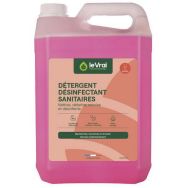 Détartrant désinfectant 5 en 1 Le vrai professionnel - 5L