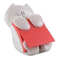 Devidoir Z Notes Post it® Chat + 1 bloc Z Notes jaune
