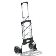 Diable pliant force 80 kg l x P x H hors tout : 488x500x1070 mm