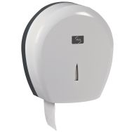 Distributeur papier toilette Yaliss Jumbo 400 m blanc - JVD