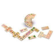 Domino nature en bois