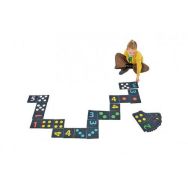 Dominos géants de sol chiffres et points