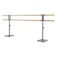Barre danse double Dinamica Ballet Giselle mobile avec roulettes