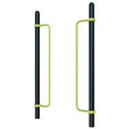 Double pôle barre PMR pour parcours sportif Freetness