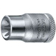 Douille 3/8" et 1/2 externe TX30 et T19 - Gedore
