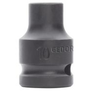 Douille impact 1/2'' courte vis 6 pans R6300 - GedoreRed