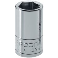 Douille métrique 1/4” - 6 pans - Capacité 4 à 14 mm
