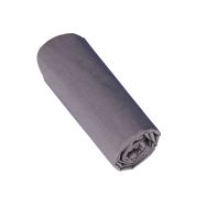Drap de dessus 240 x 310 Polycoton Acier