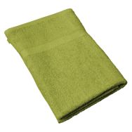 Draps de bain éponge 140x70 cm olive