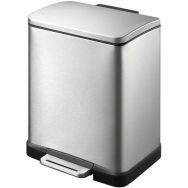 E-Cube poubelle à pédale rectangulaire 12L EKO - Vepabins