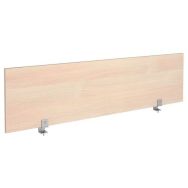 Ecran de séparation KE - Mélaminé 160 x 42 x 2,2 cm Chêne