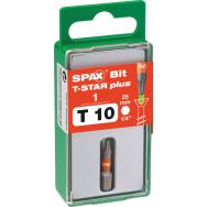 Embout de vissage pour vis T-Star Plus T10 à T40 (TX) - Spax