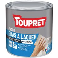 Enduit gras à laquer intérieur/extérieur pâte 1kg blanc