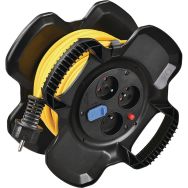 Enrouleur de câble électrique compact X-GUM avec USB - 15 m