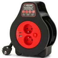 Enrouleur domestique 7m H05VV-F3G1.0MM2 2P+T 16 A NF