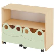 Ensemble de 2 caissons mobiles - grenouille 50 x 40 x 45 cm