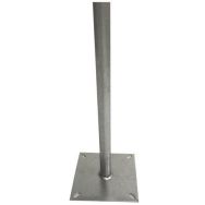 Ensemble mât et fixation pour manche à air L: 250 cm