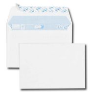 Enveloppe blanche autocollante Siligom 80g, 114x162 mm