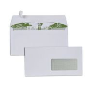 Enveloppe extra blanche 90g bande de protection fenêtre - Era Pure