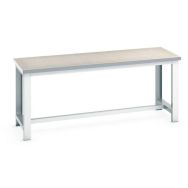 Établi Cubio - Largeur 200 cm - Linoléum