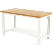 Établi Cubio avec tablette fixe - Largeur 200 cm - Multiplis
