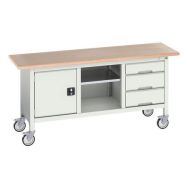 Etabli Monobloc Roulant Verso1750x600 M20 - Bott