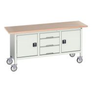 Etabli Monobloc Roulant Verso1750x600 M22 - Bott