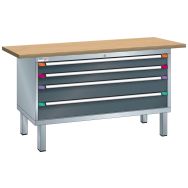 Établi XXL 150x70x84 cm multiplex - Thurmetall
