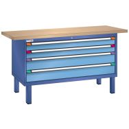 Établi XXL 150x70x85 cm hêtre - Thurmetall