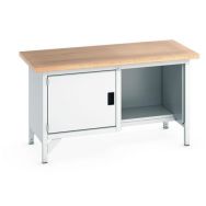 Etabli en hêtre Cubio - 1 porte - L1500mm - Bott